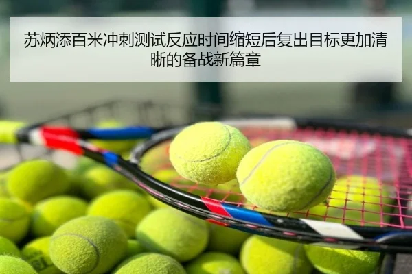 苏炳添百米冲刺测试反应时间缩短后复出目标更加清晰的备战新篇章